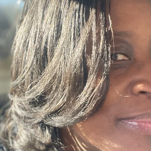 Vintage Handmade Black Crochet Shawl with Silver Highlights - Picture 12 of 16